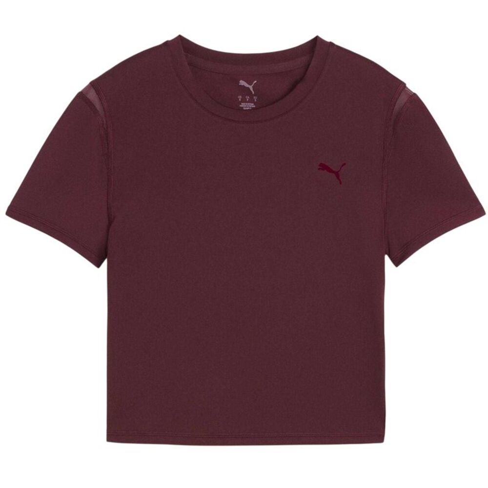 Puma Womens/Ladies Performance Short-Sleeved Gym Top / Ruby Red